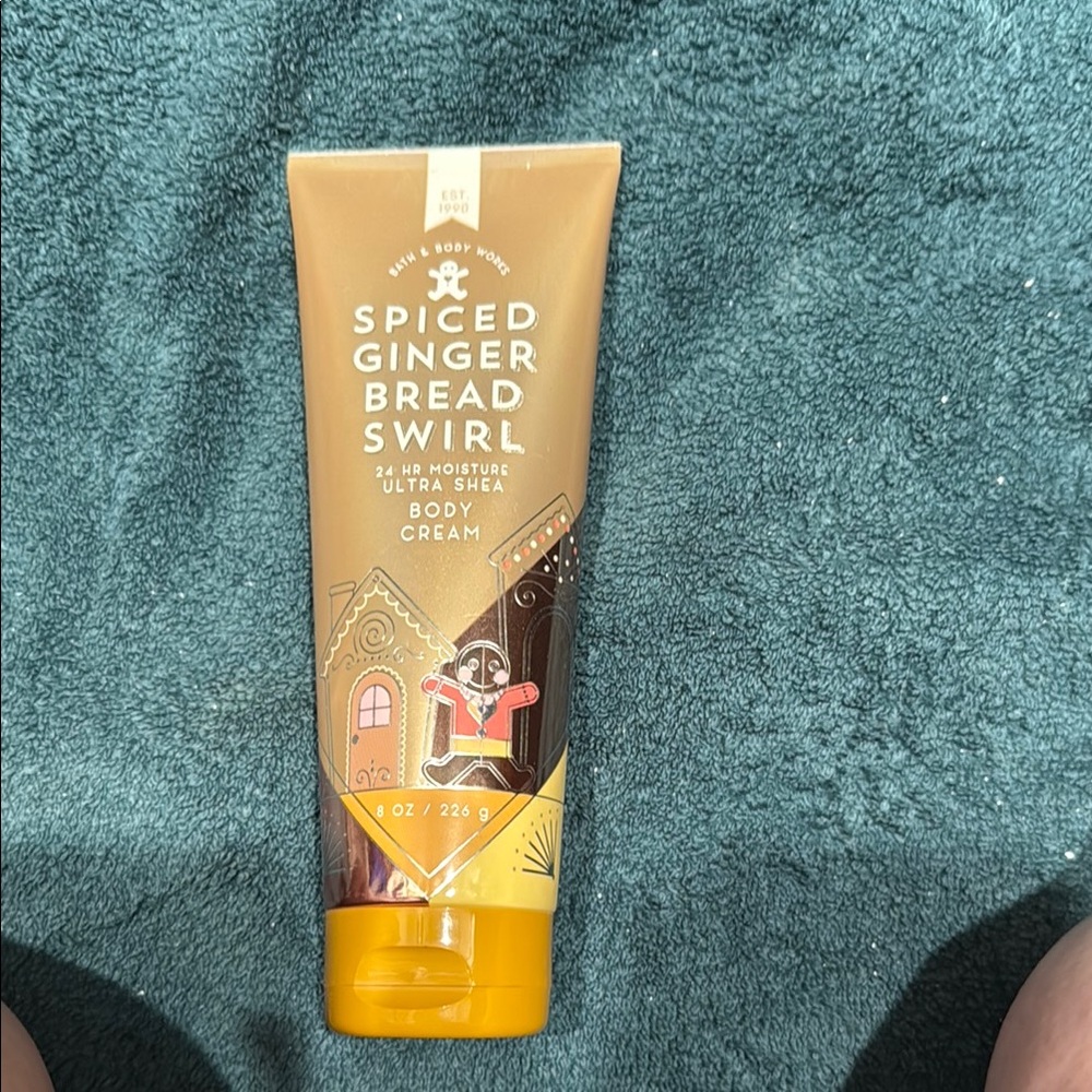 Bath & Body Works Brown and Yellow Moisturizer